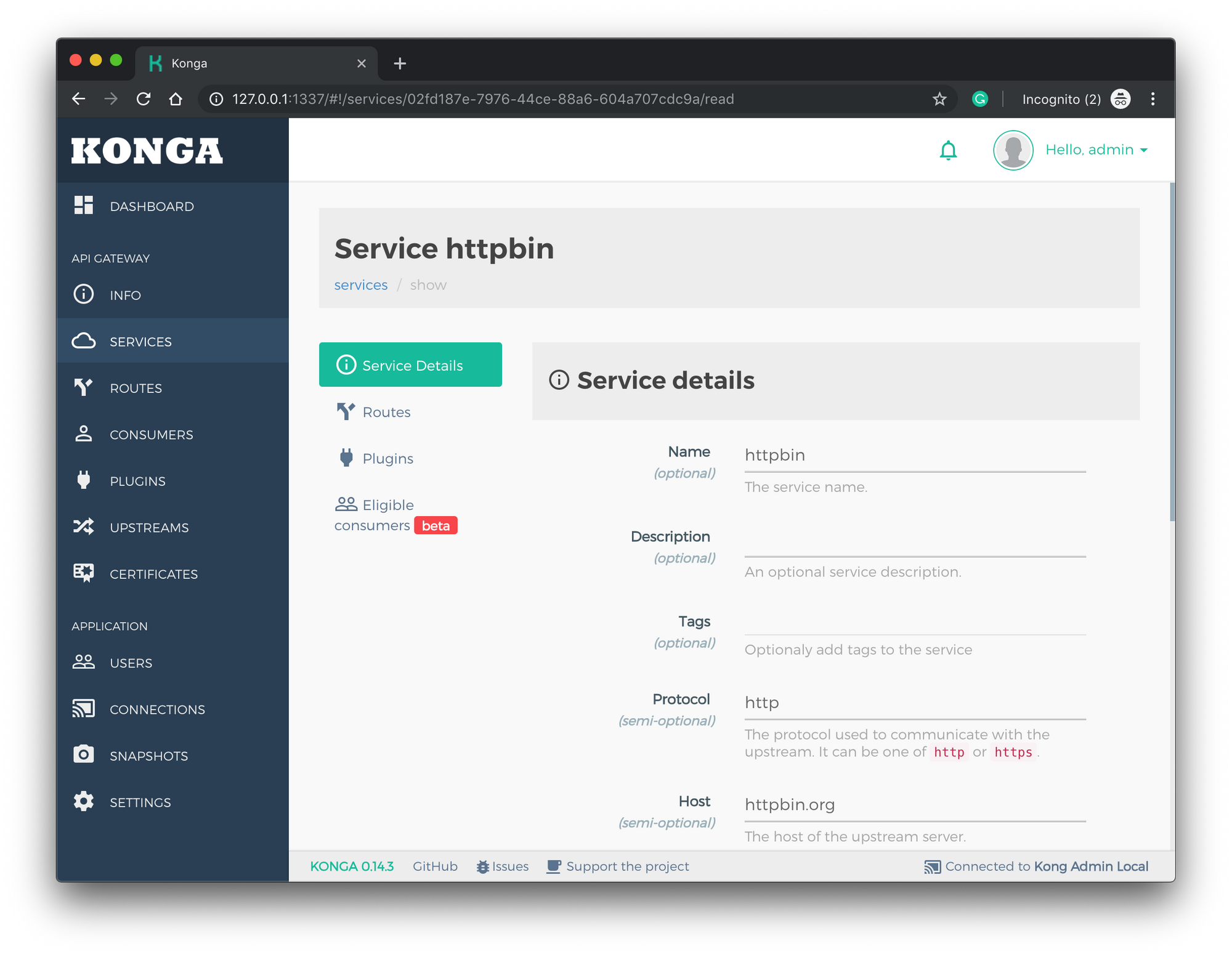 Kong API Gateway ฉบับรวบรัด