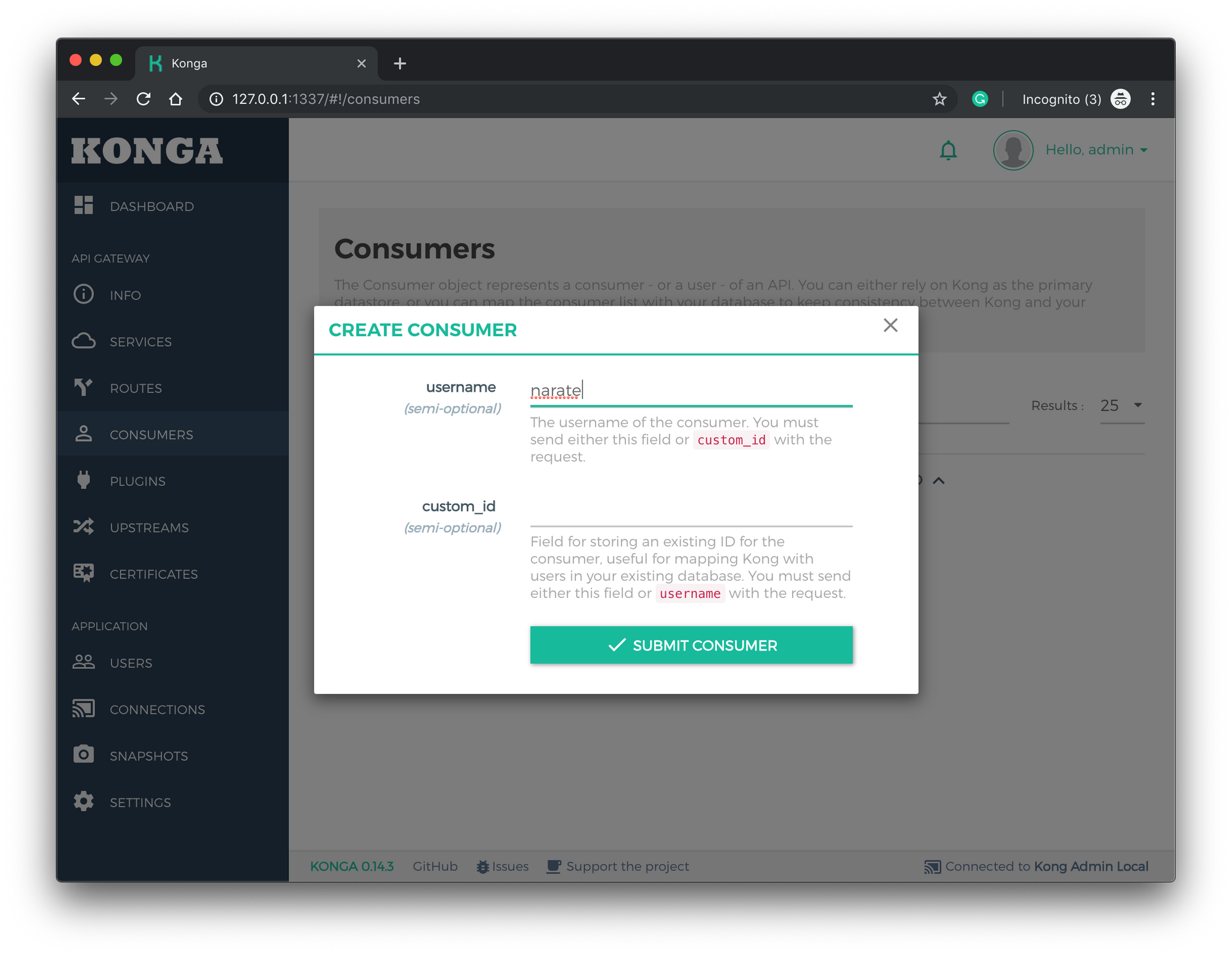 Kong API Gateway ฉบับรวบรัด