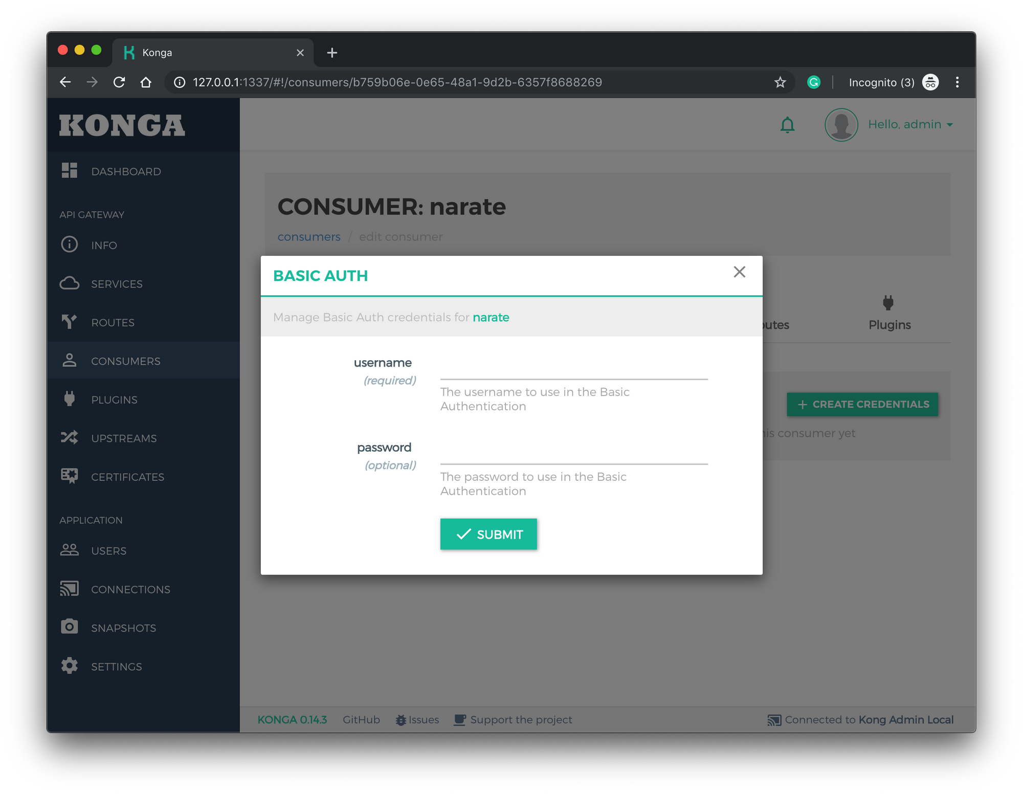 Kong API Gateway ฉบับรวบรัด