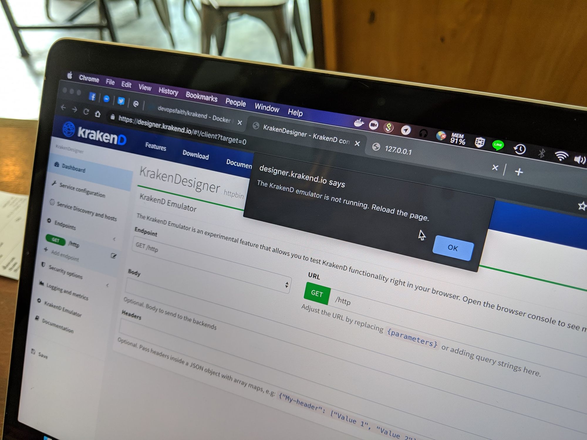 ใครไม่ดี KrakenD API Gateway