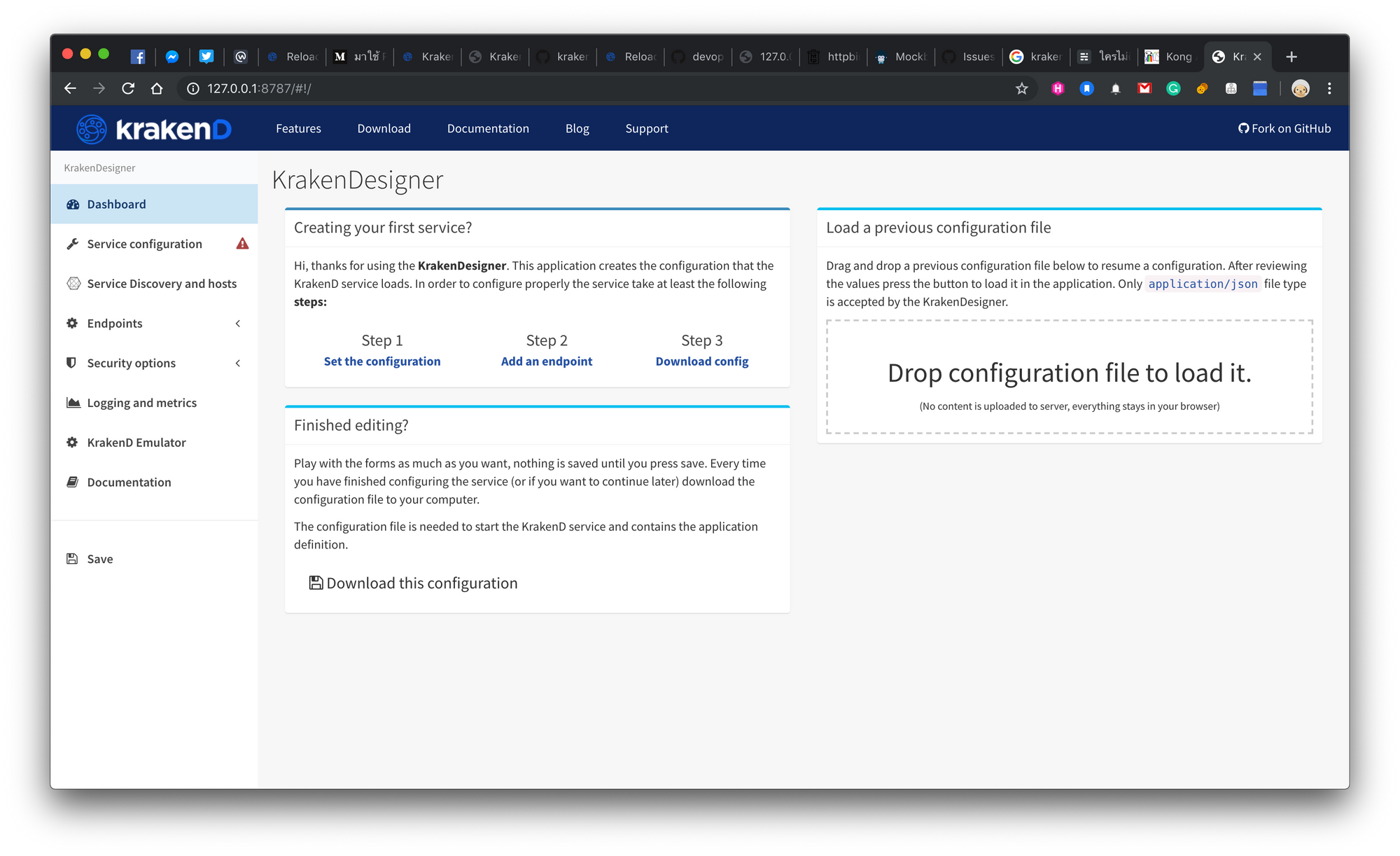 ใครไม่ดี KrakenD API Gateway
